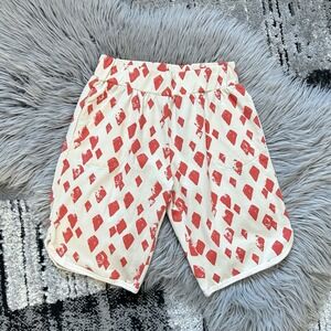 Noé & Zoë Flamingo Diamonds Bermudas 100% Organic Cotton Size 12Y (MSRP $40)